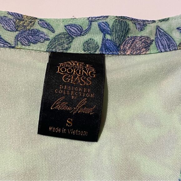 Disney's Alice Through The Looking Glass Button Front Floral Maxi Dress Size S - Picture 8 of 16